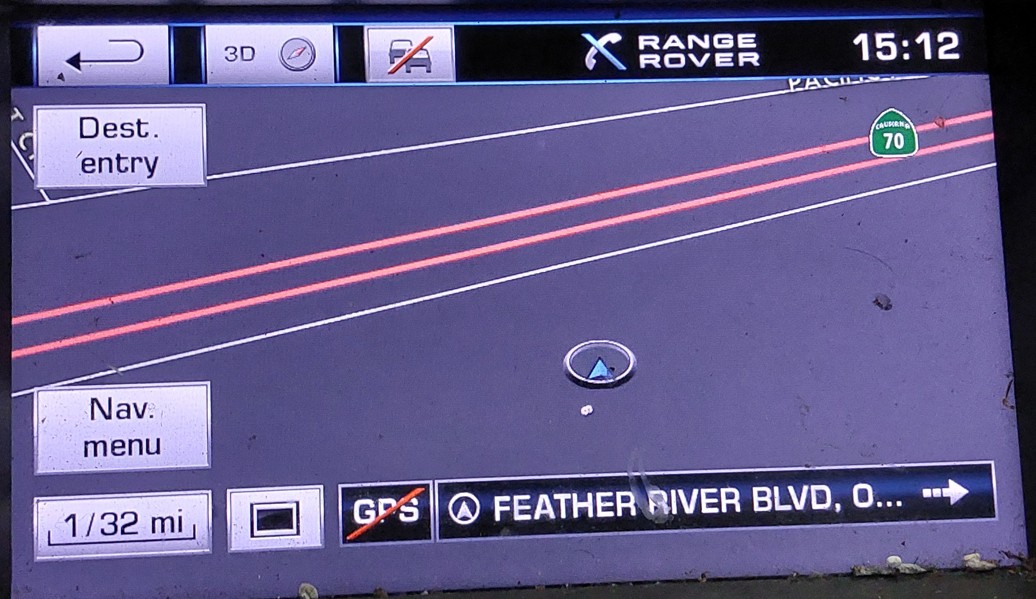 2012-2013 RANGE ROVER EVOQUE (L538) RADIO STEREO MEDIA NAVIGATION TOUCH SCREEN — exact item pictured